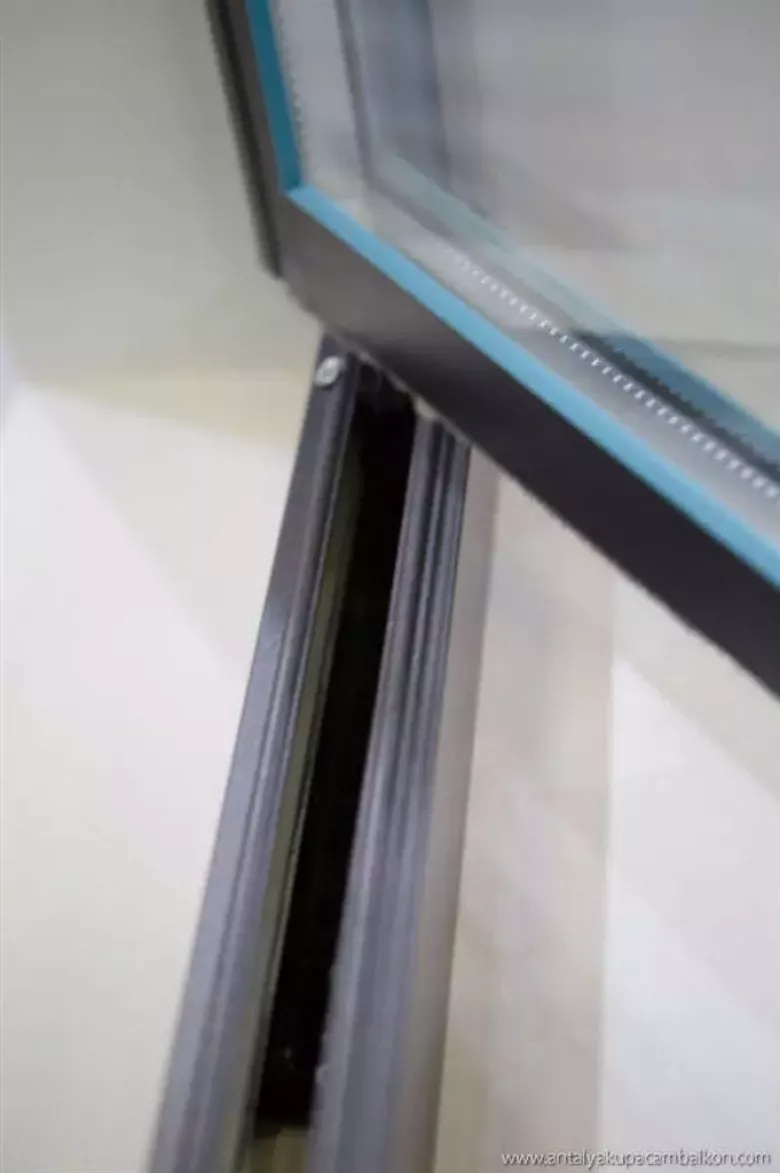 buklanuvchi shishapaket balkon складное остекление балкона стеклопакет — 6/8