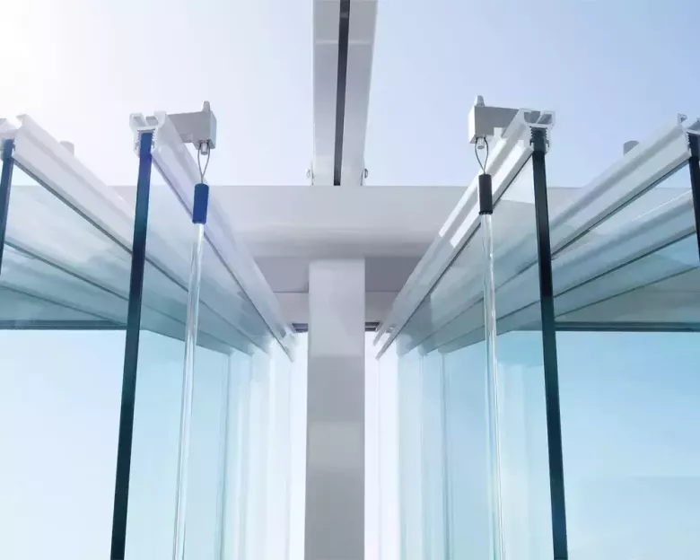 buklanuvchi birqavatli shisha tizimi остекление одинарным стекло — 7/7