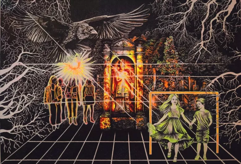 Авторская картина Квинтэссенция Души Реинкарнация — 1/5