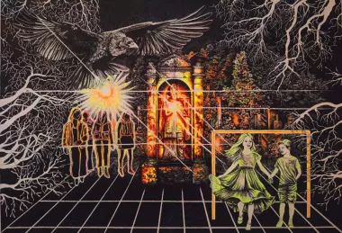 Авторская картина Квинтэссенция Души Реинкарнация