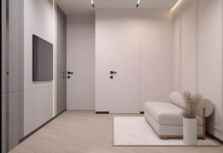 Современные скрытые двери: стиль, гармония, функциональность — 3/5