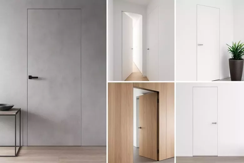 Современные скрытые двери: стиль, гармония, функциональность — 1/5