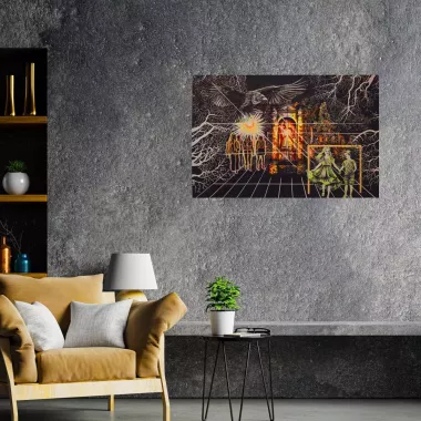 Авторская картина Квинтэссенция Души Реинкарнация — 5/5