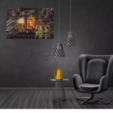 Авторская картина Квинтэссенция Души Реинкарнация — 3/5