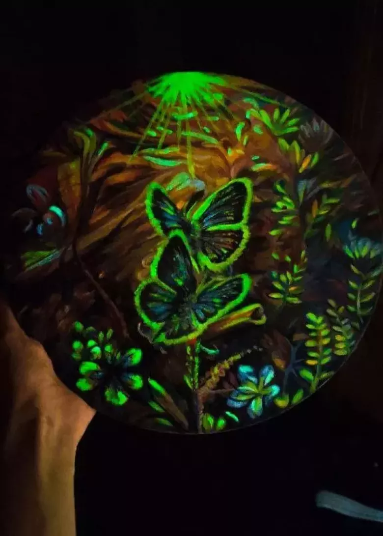 Картина маслом «Метаморфозы. Пульсация жизни» — 1/4