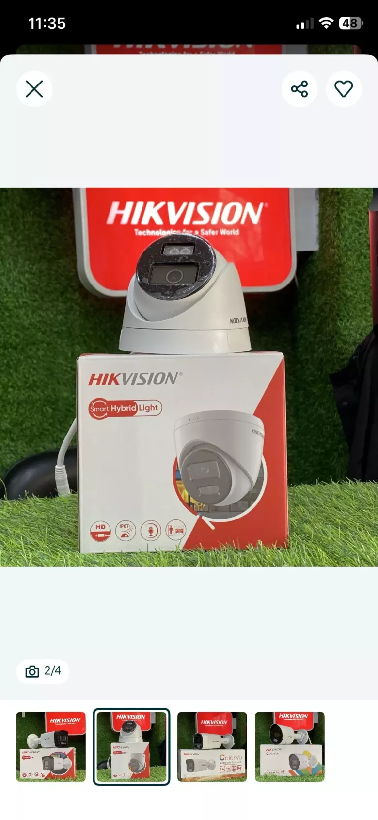 Камеры видео наблюдения HIKVISION / Kamera video kizatuv HIKVISION — 6/7