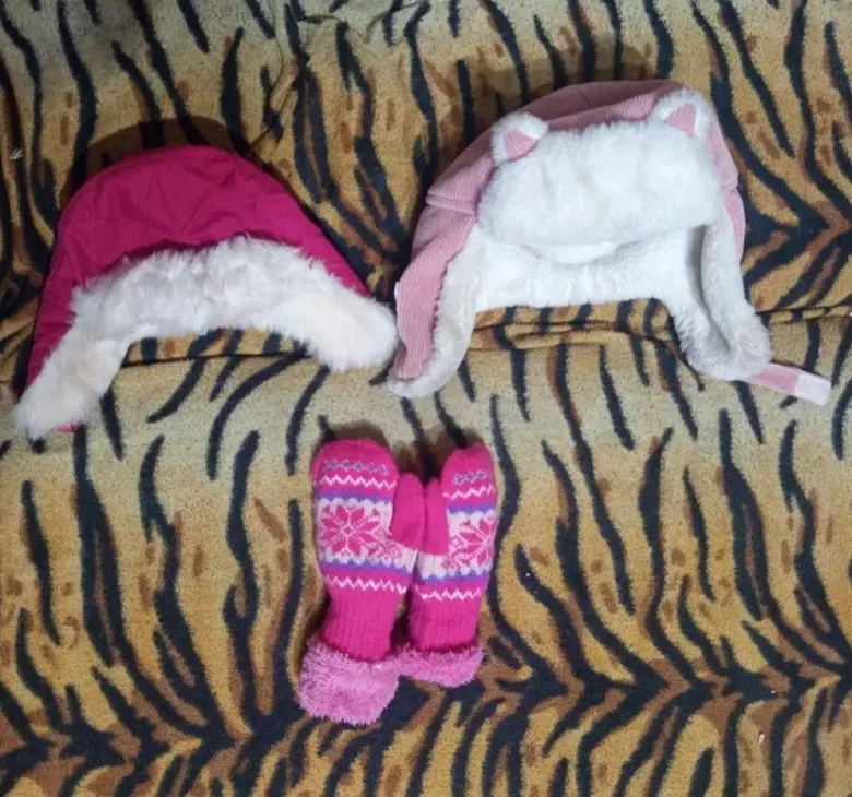 Набор зимних вещей для девочки — 1/2