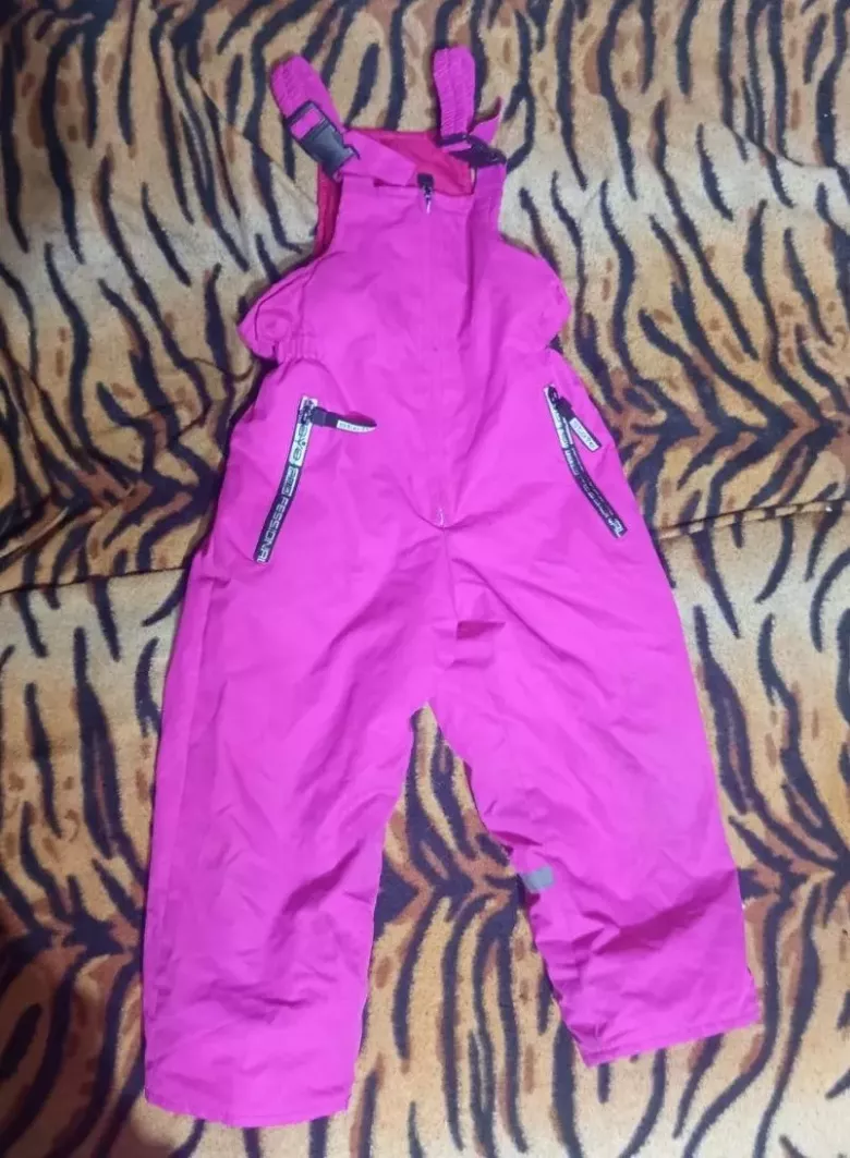 Зимний полукомбинезон для девочки — 1/3