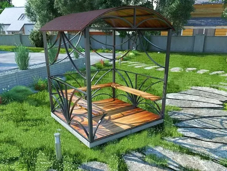 Изготовление решетки, перила, козырьки, навесы — 5/7