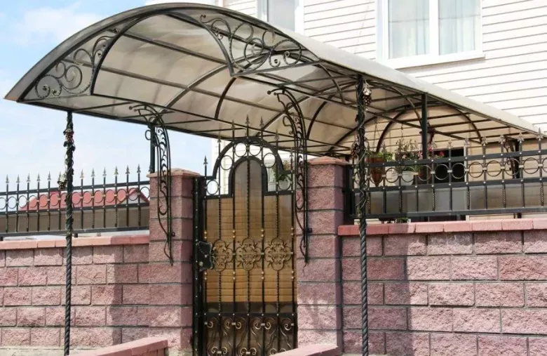 Изготовление решетки, перила, козырьки, навесы — 1/7