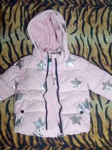 Зимняя куртка для девочки 3-4 года