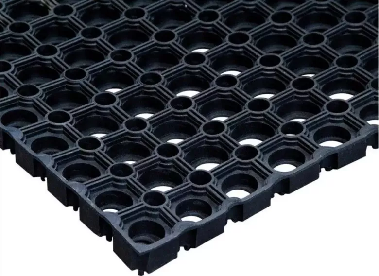 грязезащитный резиновый коврик ячеистой структуры — 5/8