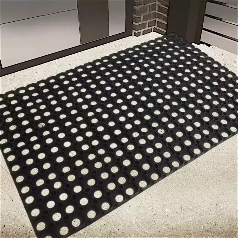 грязезащитный резиновый коврик ячеистой структуры — 1/8