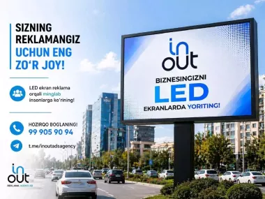 Led ekranlarda reklama