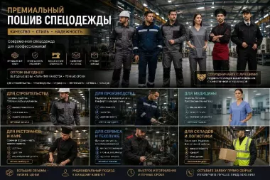 Premium maxsus kiyimlar tikuv xizmati Премиальный пошив спецодежды — 2/2