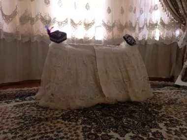 beshik yengi ichidi ustidi bezaklari bilan birga, sovg'aga stulik kormyashka — 2/4