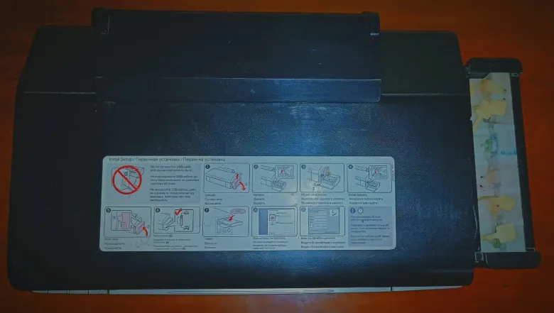 Цветной принтер EPSON L800 — 4/5