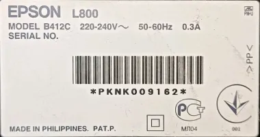 Цветной принтер EPSON L800 — 5/5