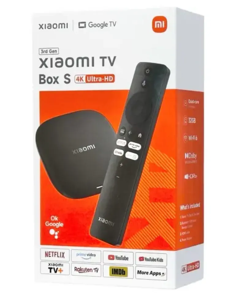 Xiaomi Mi Box S 3nd Gen 4K продаётся новая запечатанная с гарантией приставка — 1/6