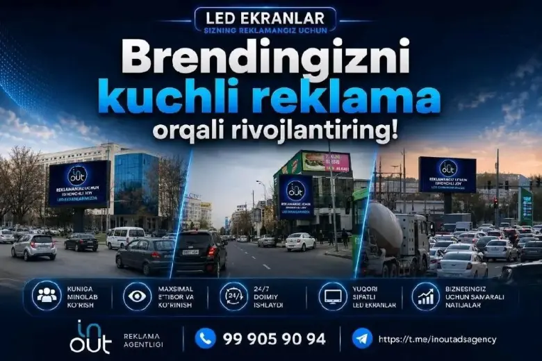 Led ekranlarda reklama — 2/2