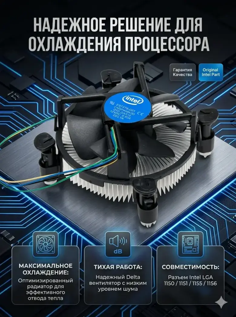 Кулер ЦПУ Intel — 7/8