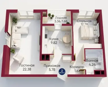 Яшнабад, 2 комнатная ,Метро рядом, Ипотека, ежемесячно=1015у.е.