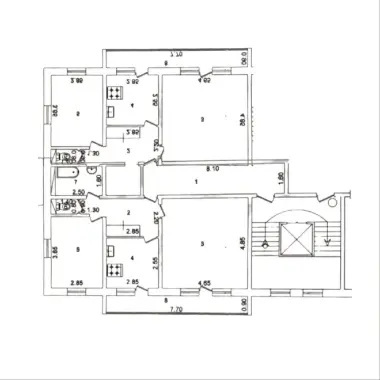 Метро Чиланзар | Казирабад ориентир Jiz-Biz 2+2(3)=5 комнатная квартира 131м² — 12/12