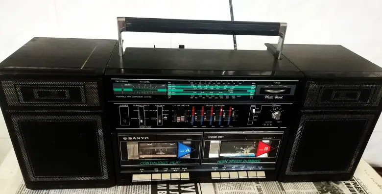 Коллекционный японский магнитофон Sanyo MTW 5 ... — 1/7