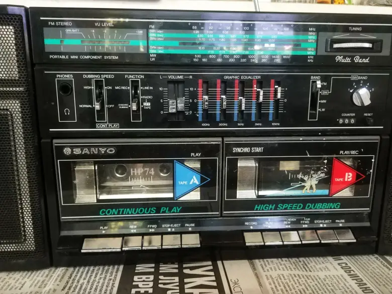 Коллекционный японский магнитофон Sanyo MTW 5 ... — 6/7