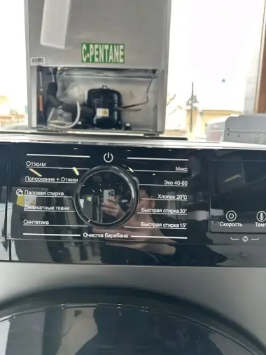 Стиральная машина AIWA 10 кг паравой стирка инвертор мотор — 5/6