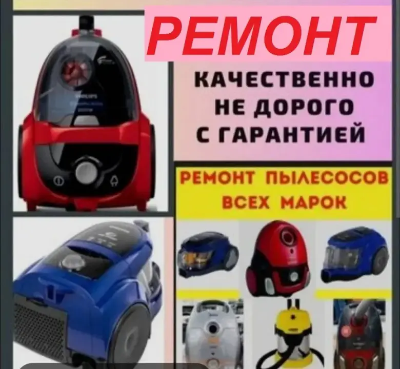 Ремонт пылесос LG Samsung Bosch Philips Karcher Tefal. — 1/1