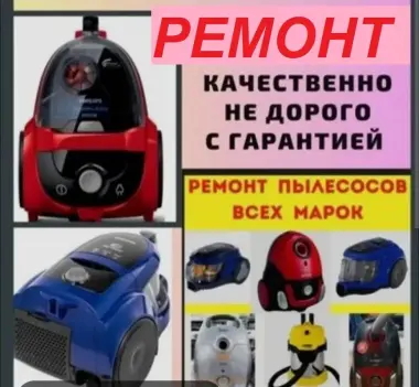 Ремонт пылесос LG Samsung Bosch Philips Karcher Tefal.