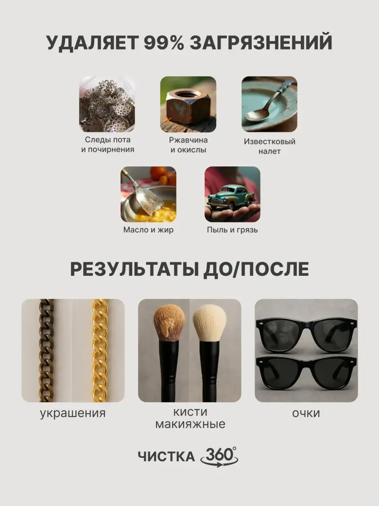 Ультразвуковая мойка.новая.600мл — 4/8