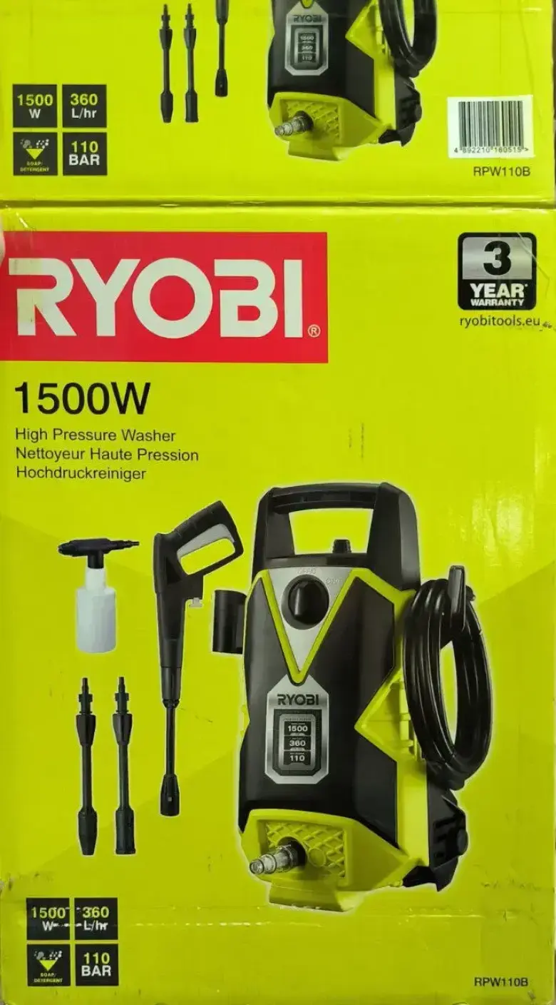 Мойка Ryobi RPW110B — 1/4