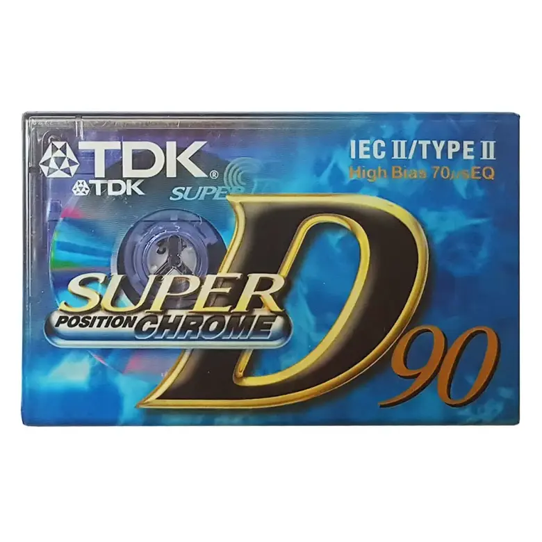 Аудиокассета TDK Super D (Super Position Chrome) — 1/3