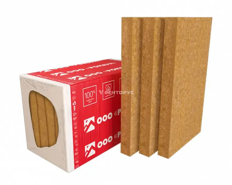 Rockwool КАВИТИ БАТТС 1000x600x60 6м2/пачка пл. 45 кг/м3 — 1/2
