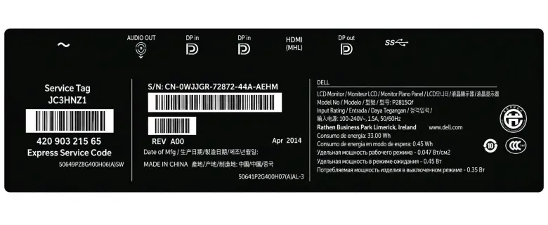 Монитор Dell 28 дюймов — 3/3
