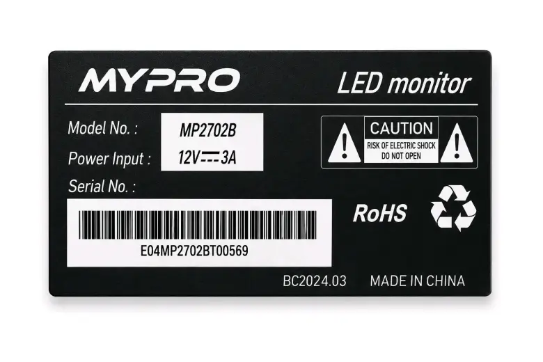 Продается монитор MYPRO MP2702B — 2/5