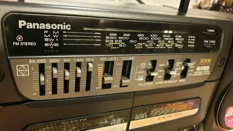 Кассетная магнитола Panasonic RX-CT820 (Япония) — 7/8