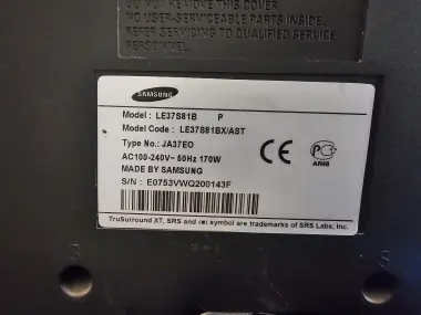 ЖК-телевизор Samsung LE37S81B — 2/4
