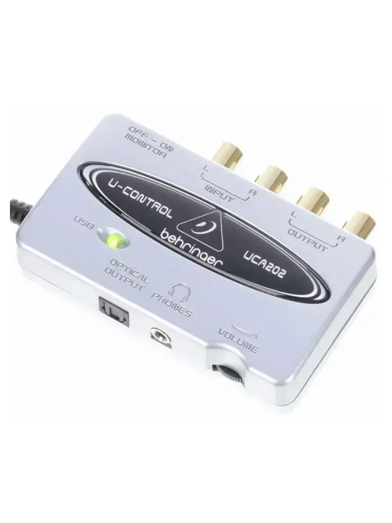 Аудиоинтерфейс Behringer UCA202 — 6/7