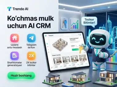 CRM и ИИ-помощник для риелторов и агентств недвижимости