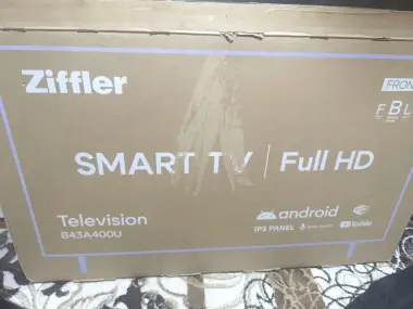 Телевизор Ziffler B43A400U Новый телевизор, не использовался. Диагональ: 43 дюйм — 4/5