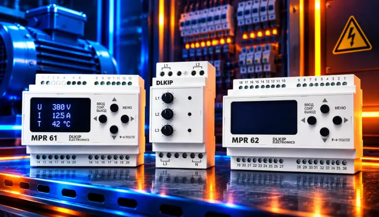 MPR 62 — 3 fazali elektr dvigatellar uchun kompleks himoya relesi — 3/3