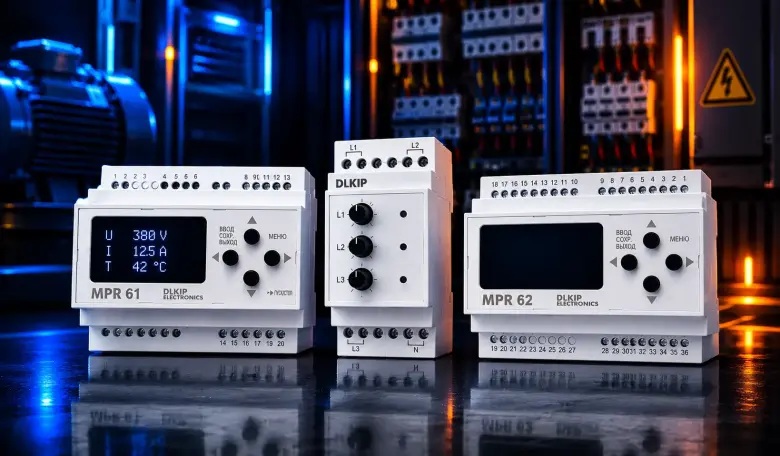 Блок защиты от импульсных перенапряжений 3-фазный 380 В | DIN-рейка — 3/3