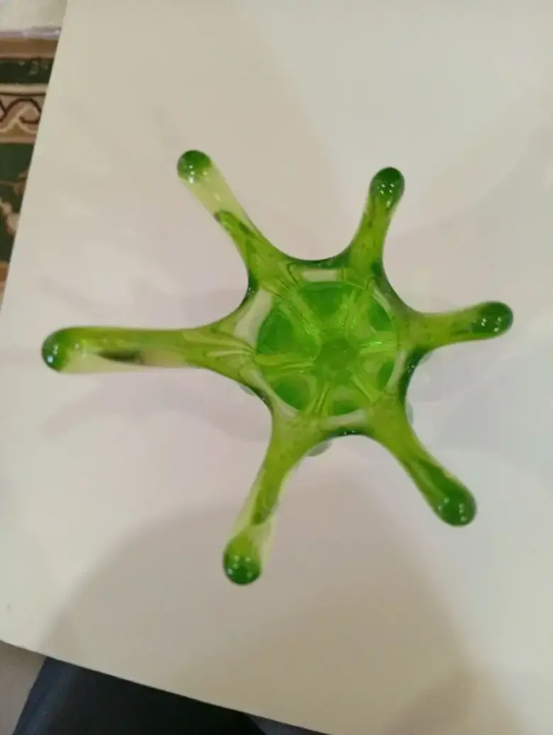 Винтажная чешская ваза Богемия (Chribska, Йозеф Хосподка). — 3/4