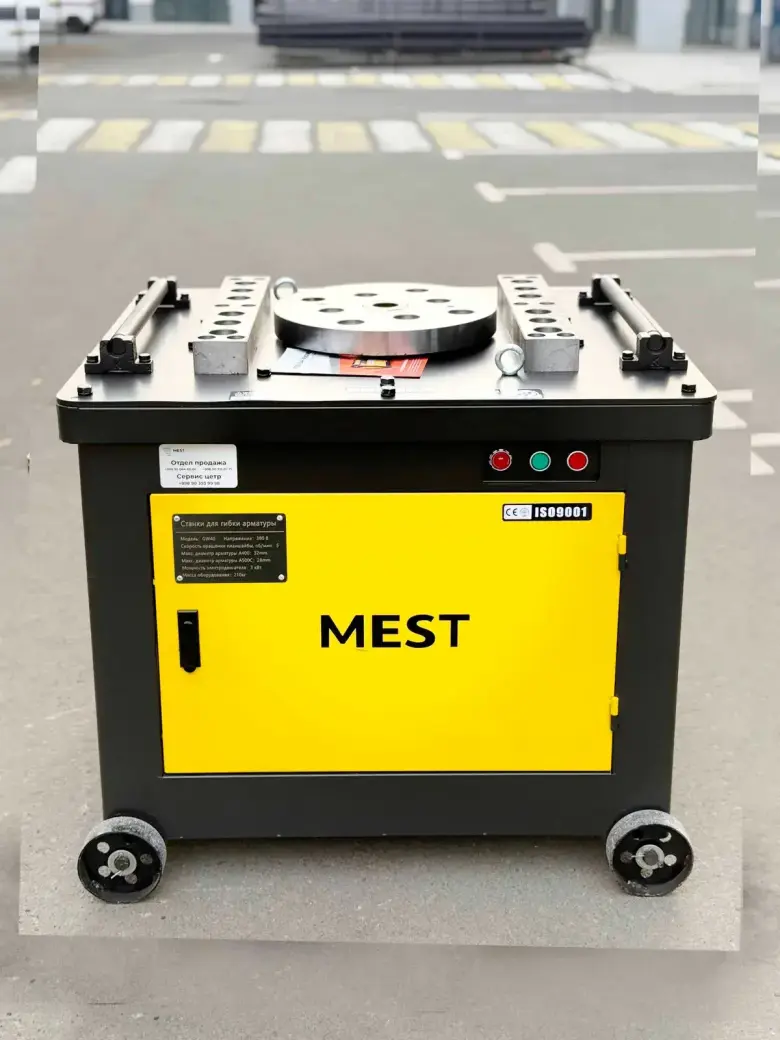 Арматура гиб MEST GW40CNC армагиб, макина, для гибки арматуры без ЧПУ — 1/2