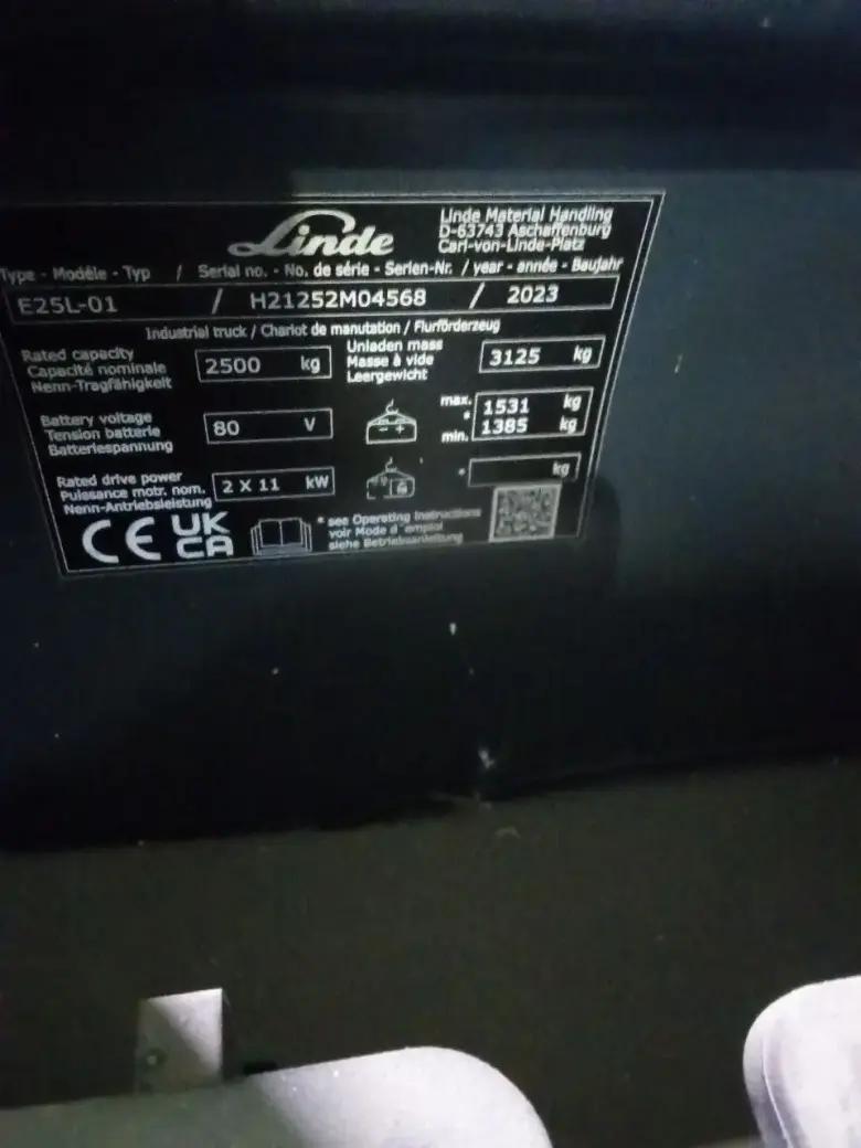 Электропогрузчик LINDE E (3230) — 5/5