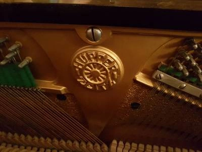 Hupfer, albert fabian, bernburg. раритетное немецкое пианино