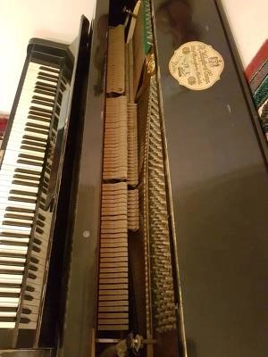 Hupfer, albert fabian, bernburg. раритетное немецкое пианино